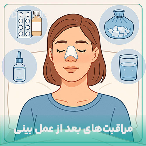بررسی مراقبت‌های بعد از عمل بینی در مجله دکی یاب