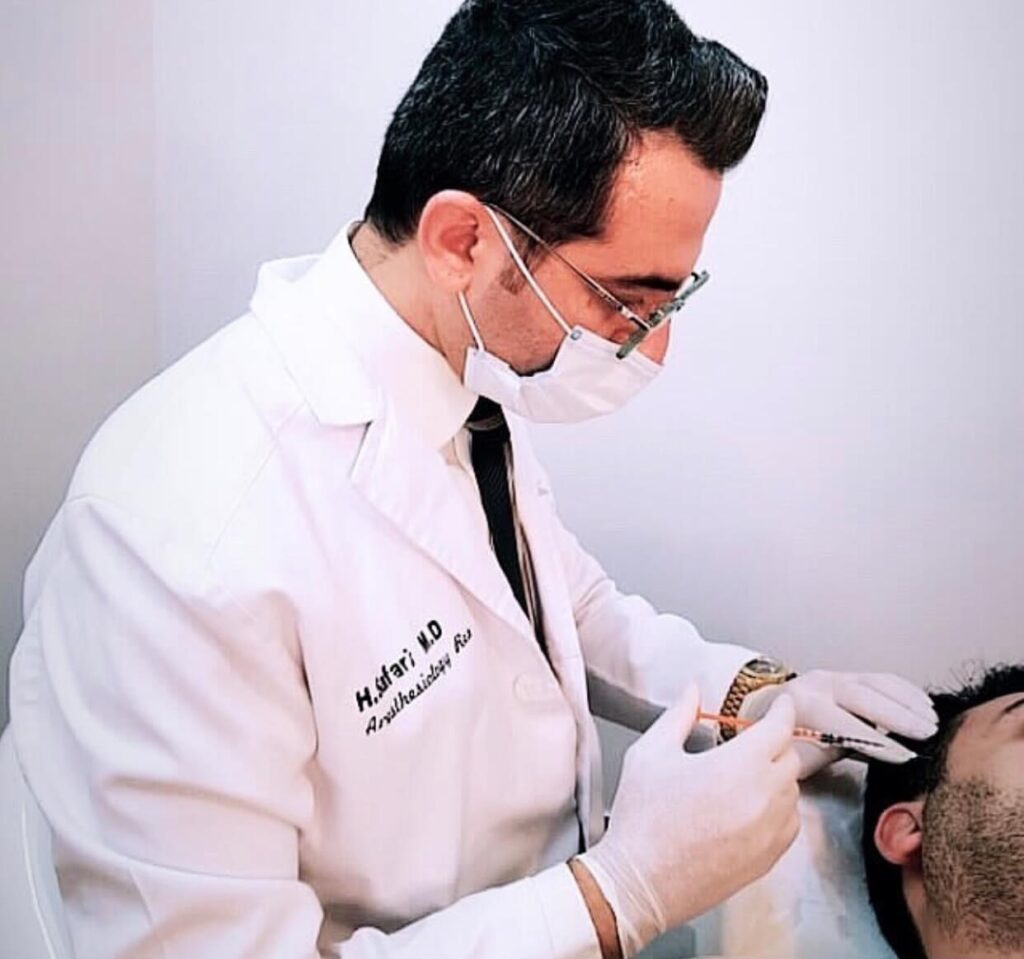 تزریق بوتاکس دکتر حیدر صفری در شیراز