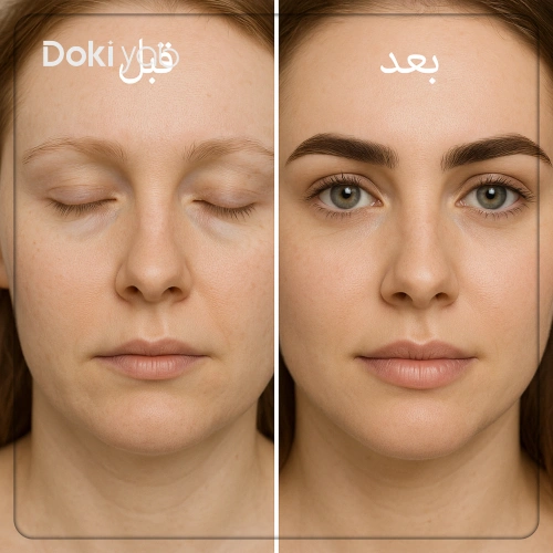 عکس قبل و بعد کاشت ابرو طبیعی در شیراز – نمونه واقعی مراجعین کلینیک