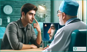 عمل بینی استخوانی با نوک گوشتی