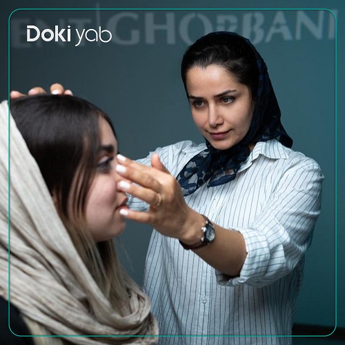 دکتر سولماز قربانی جراح بینی نیمه گوشتی