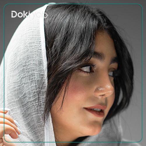 نمونه جراحی بیین فانتزی با دکتر سلمان شاکری جراح بینی در شیراز