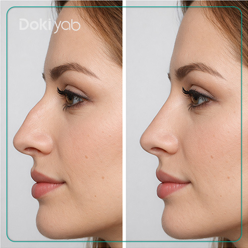 نمونه کار تزریق فیلر بینی در شیراز 