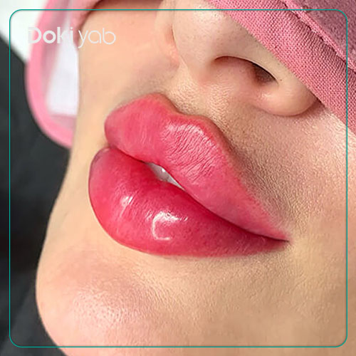 هزینه تزریق ژل لب قلوه ای