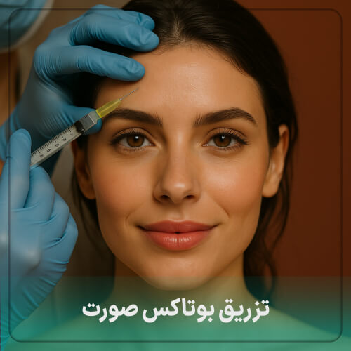 تزریق بوتاکس برای چروک پیشانی و خطوط اخم