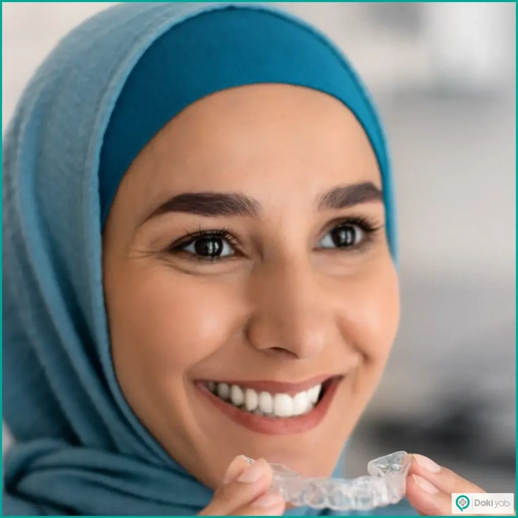 عکس ارتودنسی بدون سیم مدل الاینر