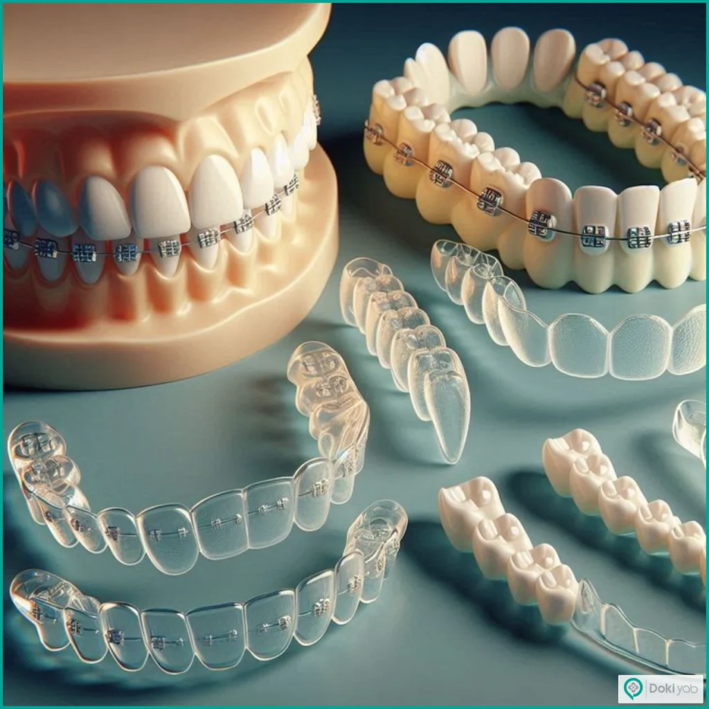 اجزای ارتودنسی دندان