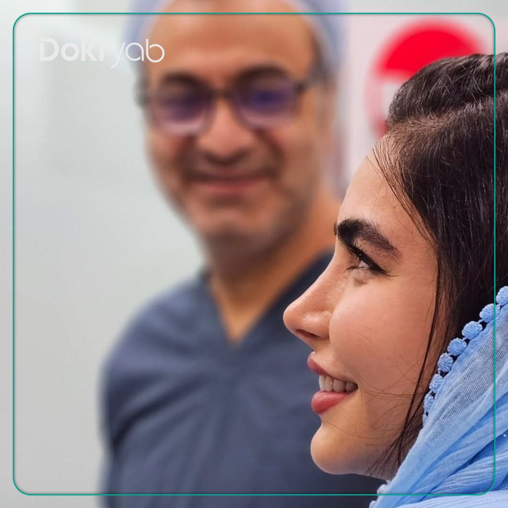 نمونه عمل بینی دکتر حمیدرضا مفرد در تهران
