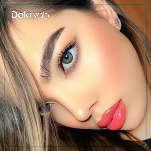 تصویر نتیجه نهایی جراحی بینی نیمه فانتزی با دکتر محبی تهران